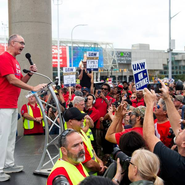 United Auto Workers president Shawn Fain