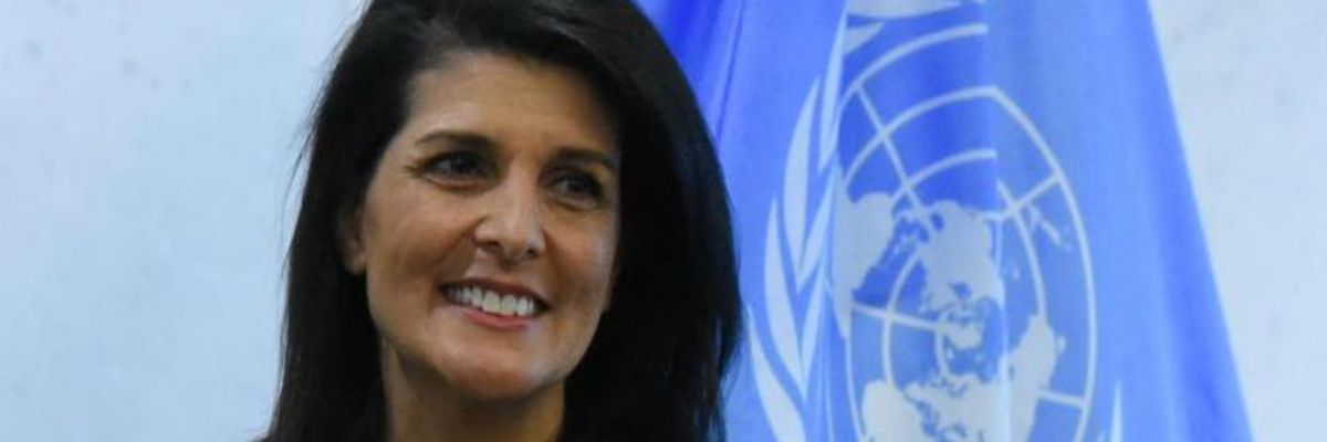 UN Ambassador Haley Lashes Out at US Allies: "For Those That Don't Have Our Back...We'll Respond Accordingly"