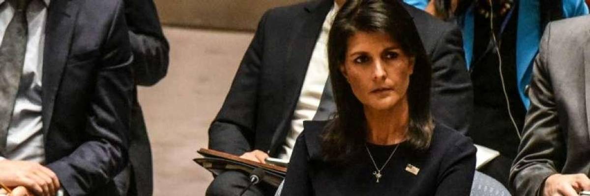 Just Another Day Where the United States Completely Abandons Its Commitments to the World