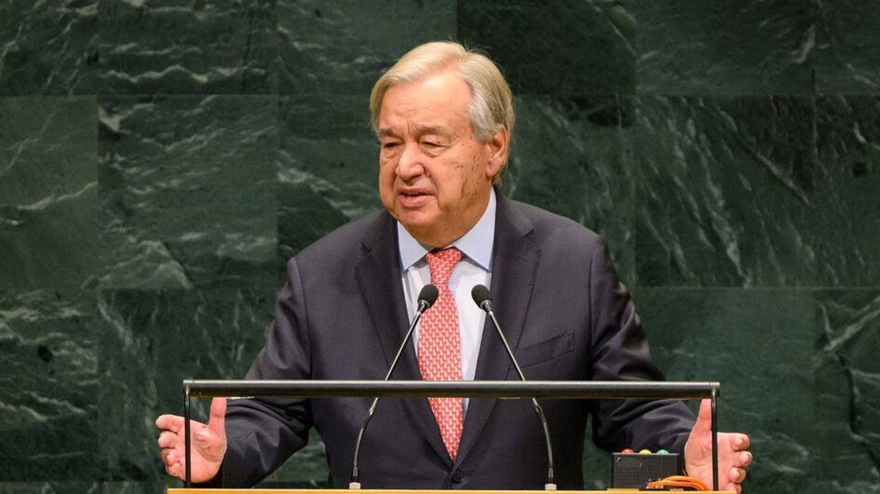 United Nations Secretary-General António Guterres addresses the UN General Assembly'