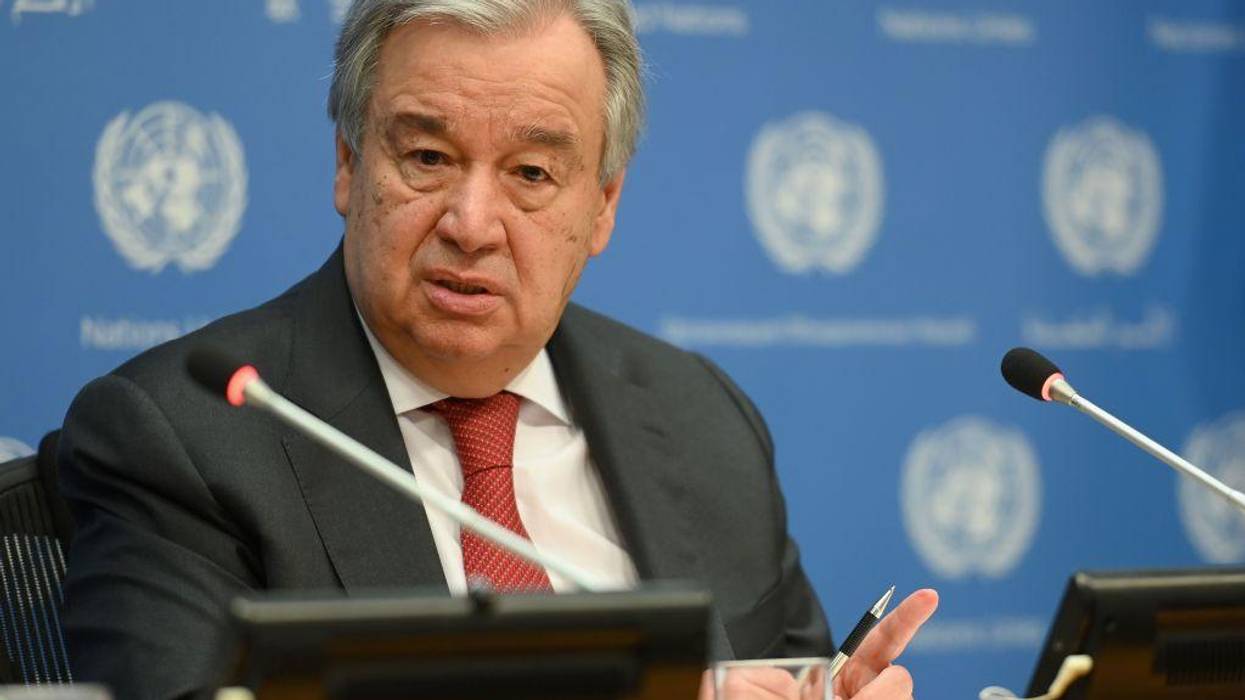 United Nations Secretary General Antonio Guterres