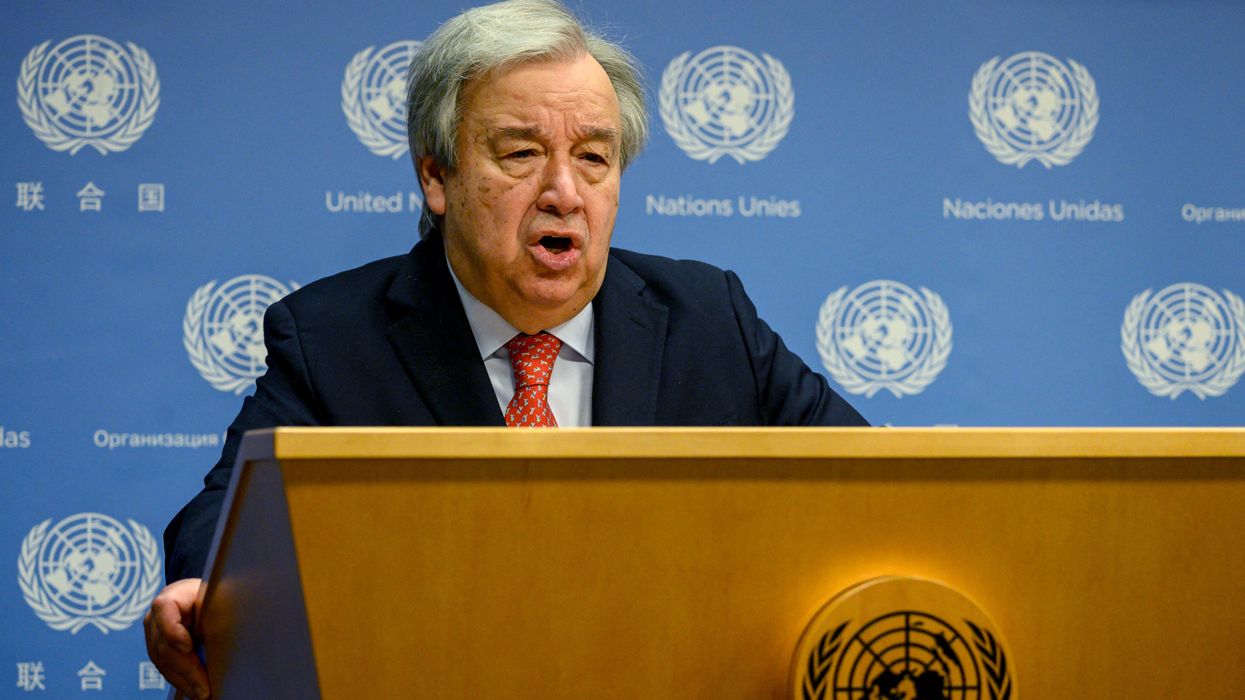 United Nations Secretary-General António Guterres