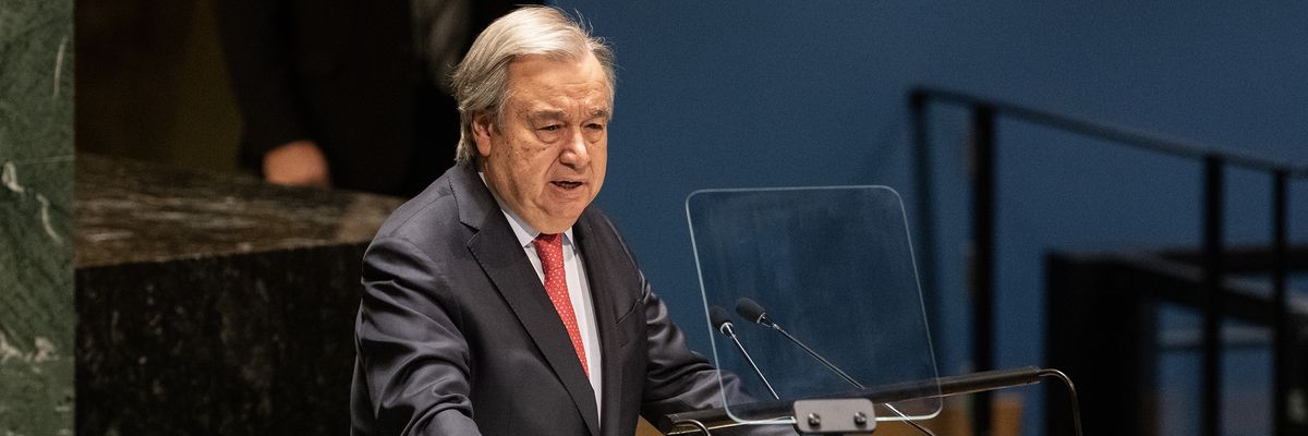 United Nations Secretary-General Antonio Guterres