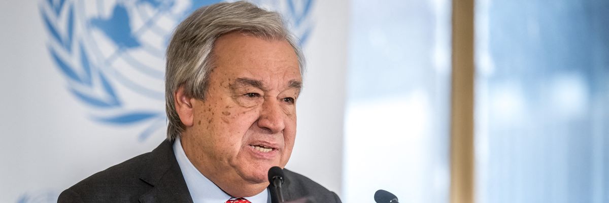 United Nations Secretary-General António Guterres