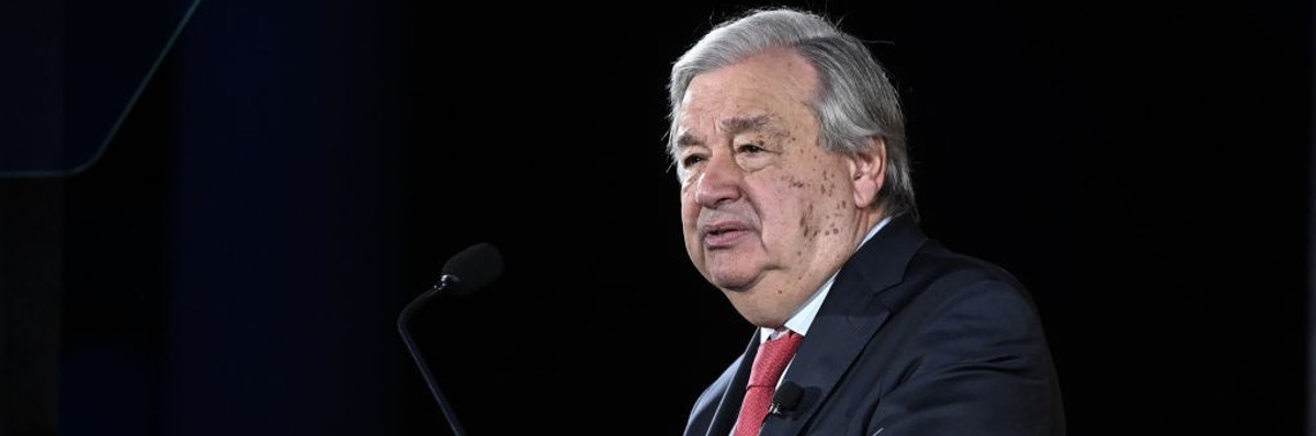 United Nations Secretary-General Antonio Guterres