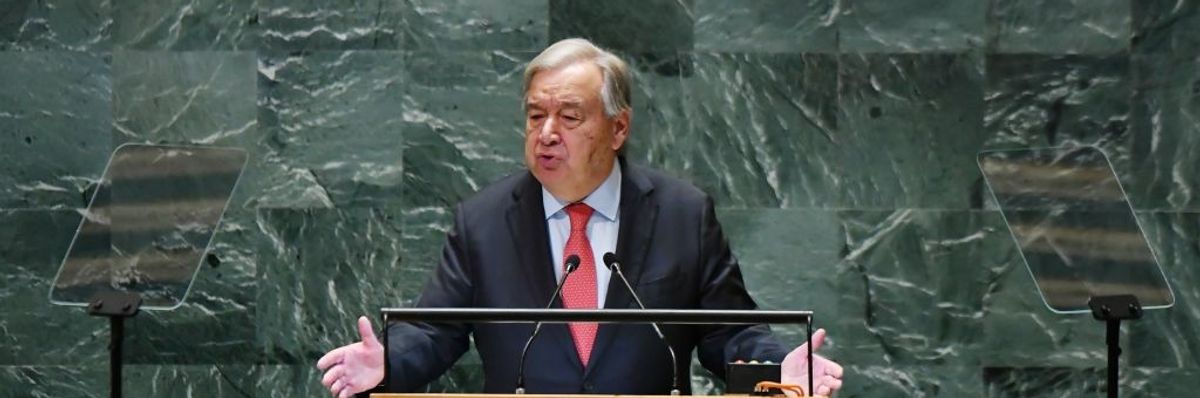 United Nations Secretary-General António Guterres