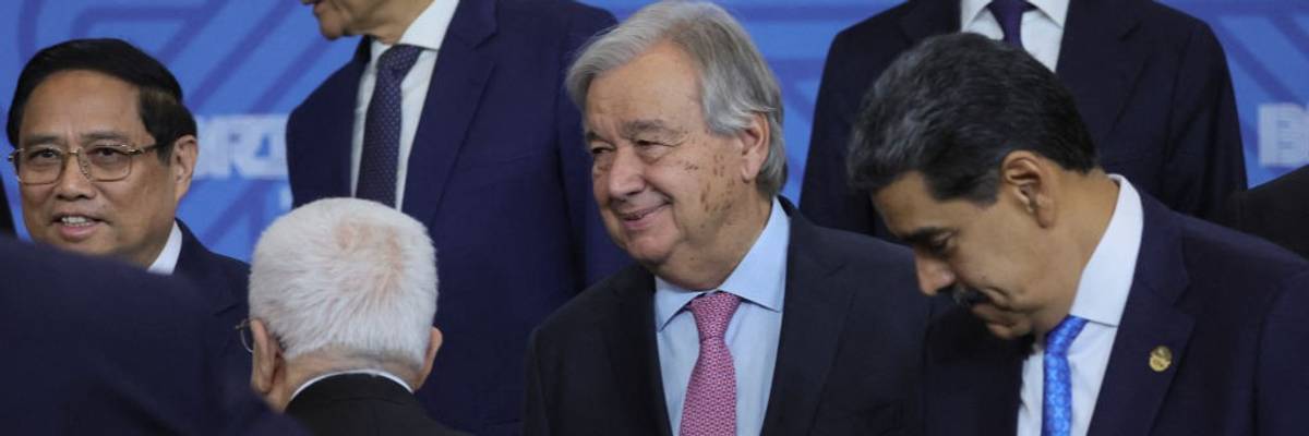 United Nations Secretary General Antonio Guterres