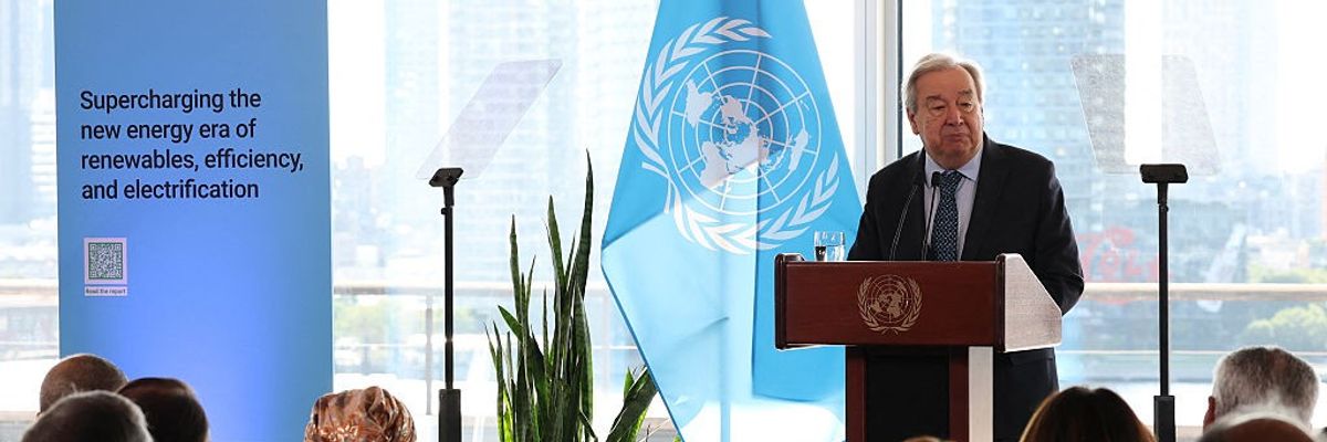 United Nations Secretary-General António Guterres