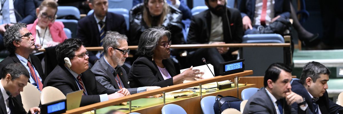 United States Ambassador to the United Nations Linda Thomas-Greenfield