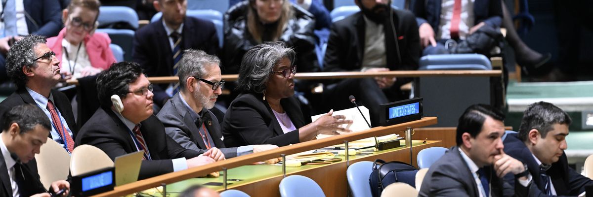 United States Ambassador to the United Nations Linda Thomas-Greenfield