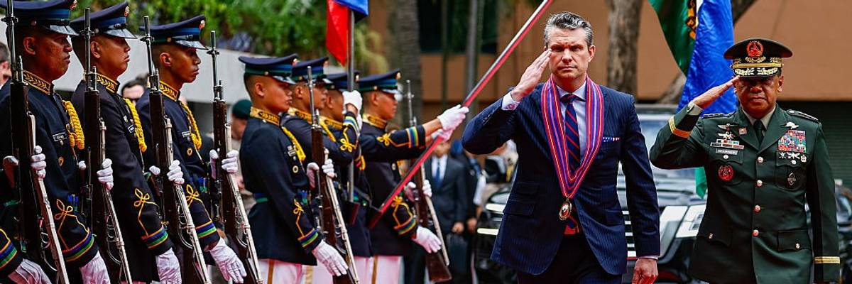 United States Defense Secretary Pete Hegseth visits Philippines as part of Asia trip