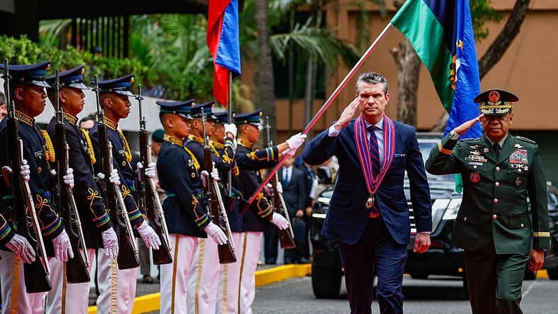 United States Defense Secretary Pete Hegseth visits Philippines as part of Asia trip