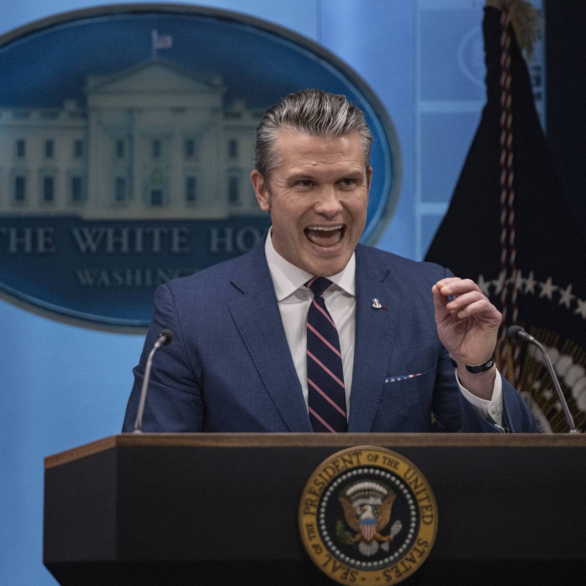 United States Secretary of War Pete Hegseth