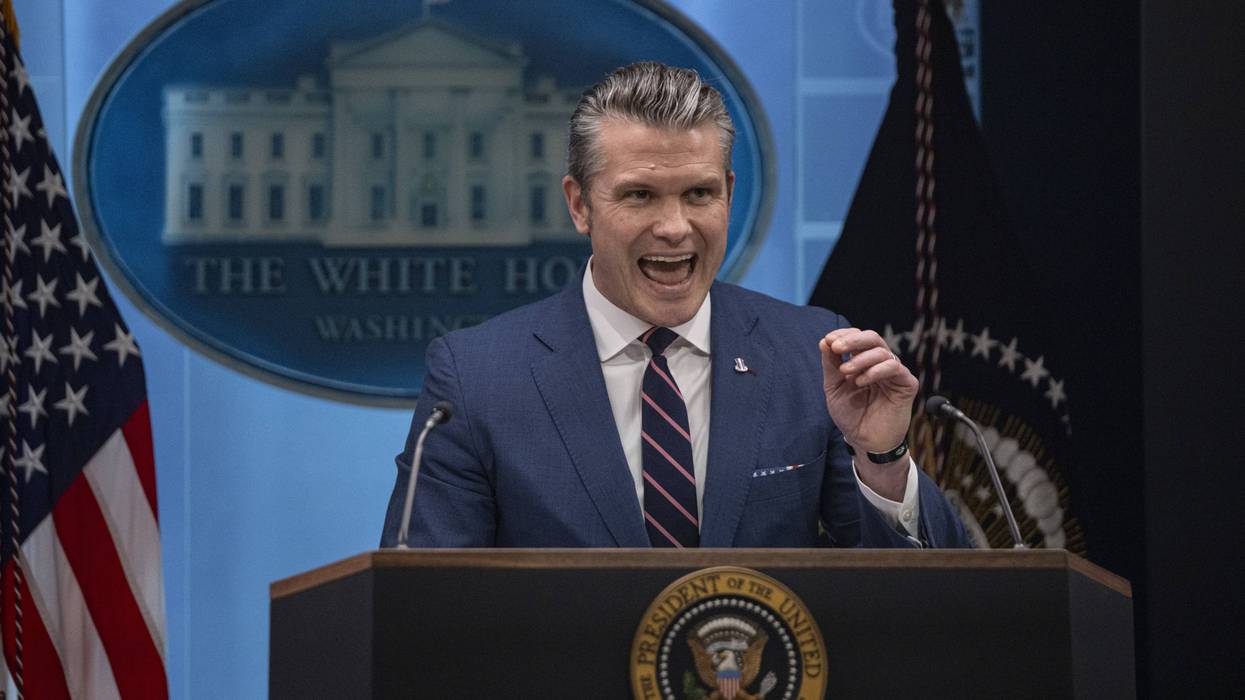 United States Secretary of War Pete Hegseth