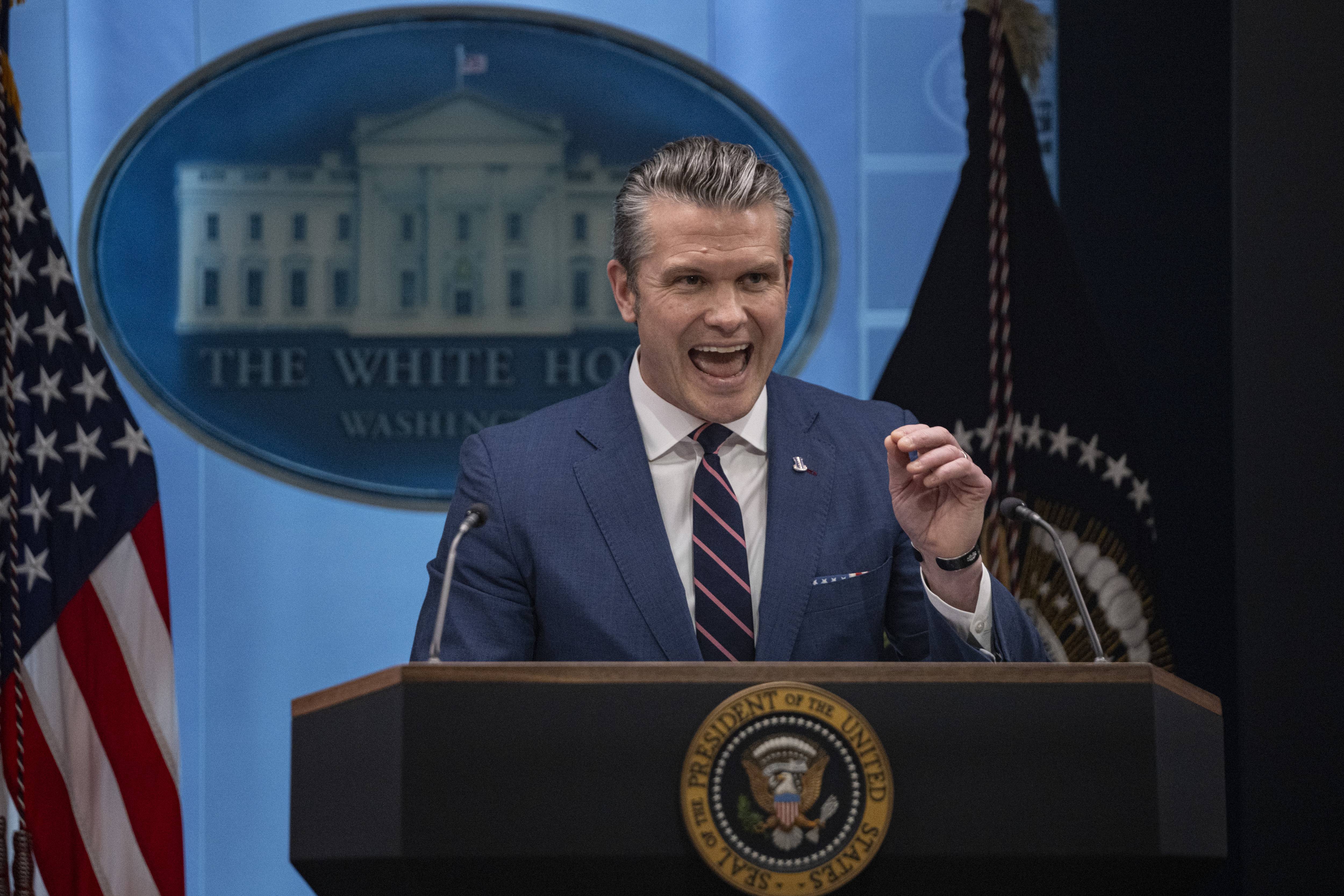 United States Secretary of War Pete Hegseth