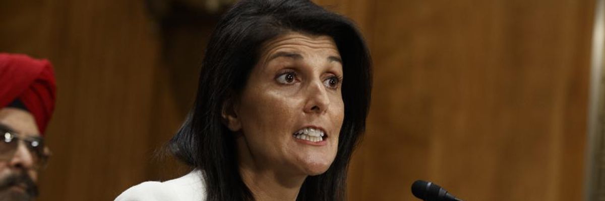 Israel vs. the United Nations: The Nikki Haley Doctrine
