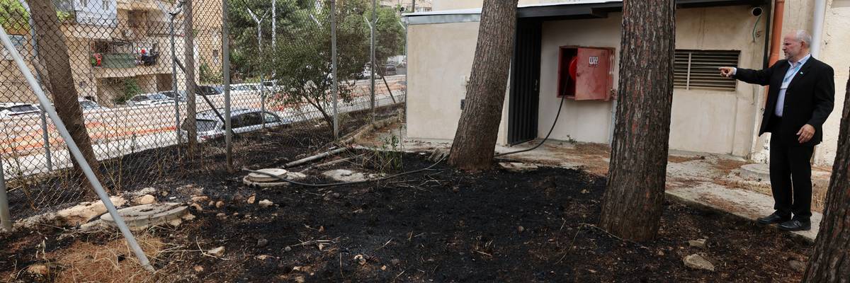 UNRWA official visits the agency's headquarters in occupied East Jerusalem