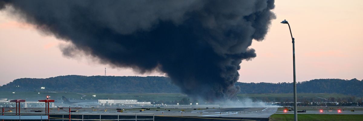 UPS Cargo Plane Crashes In Louisville