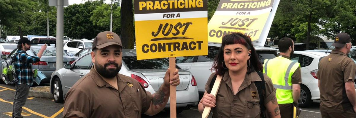 UPS Teamsters strike