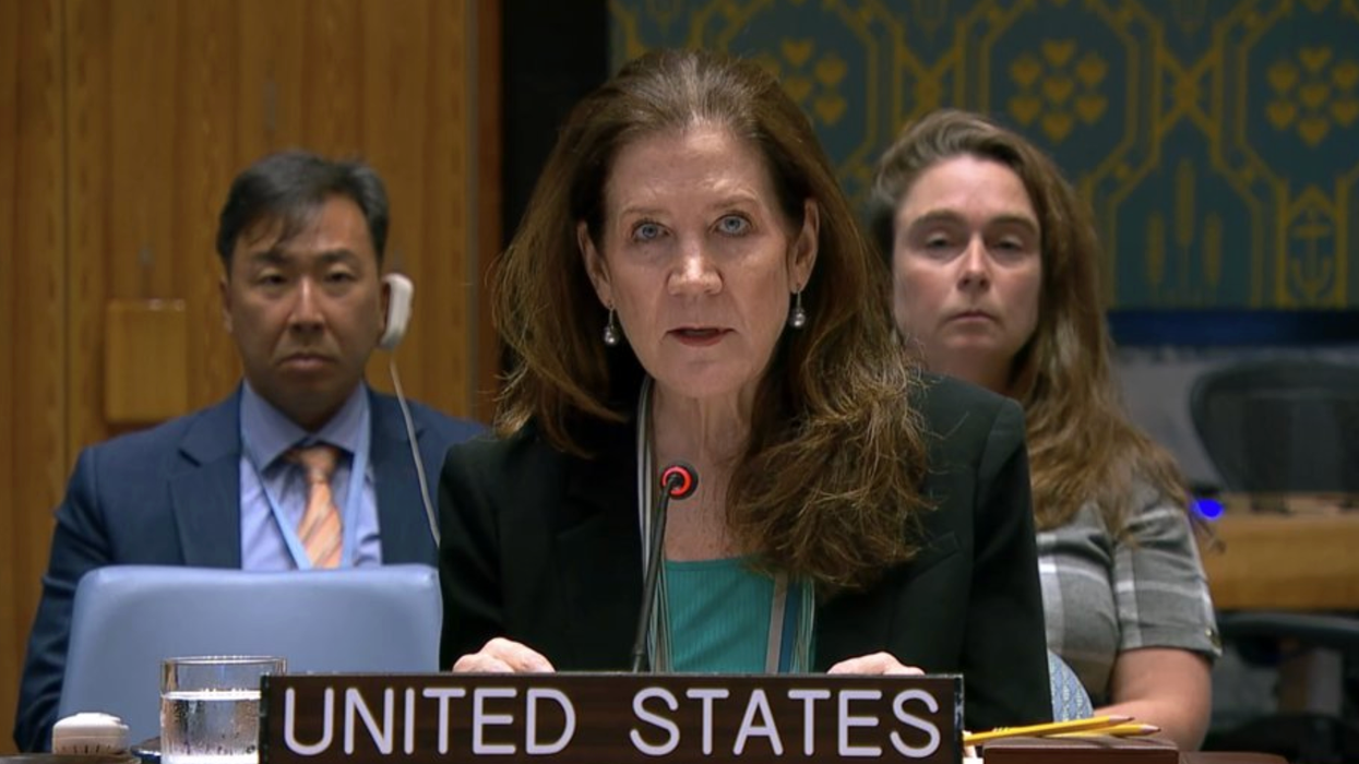 US Ambassador to the UN Dorothy Shea speaks