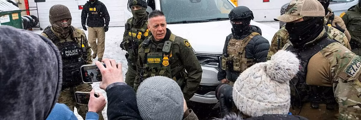 Greg Bovino Throws Gas Grenade at Lawful Protesters After Court Lifts Restrictions on ICE Use of Force