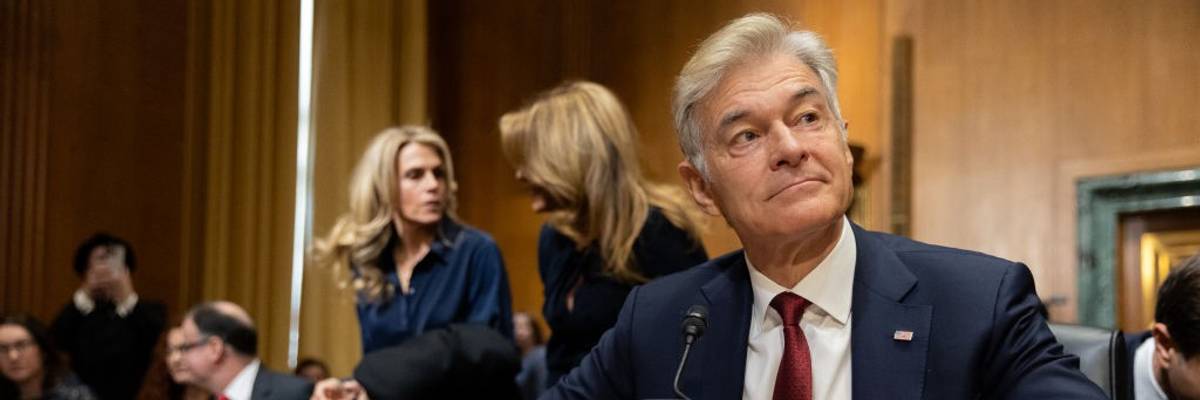 US CMS administrator nominee Mehmet Oz - confirmation hearing