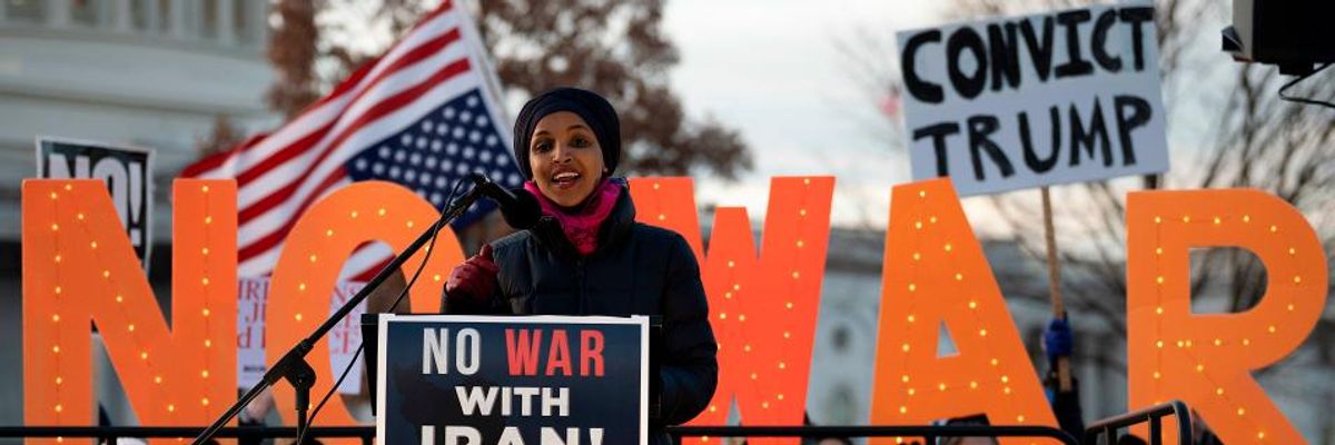 House Democrats Send Loud 'No War With Iran' Message to Trump With Passage of War Powers Resolution