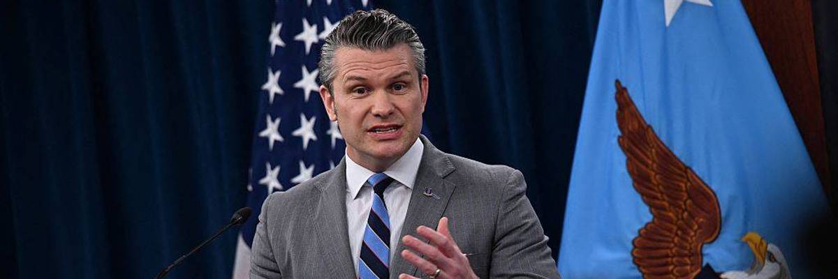 Hegseth Calls Iran War 'Gift to the World' Despite Economic Calamity, Food Shortages
