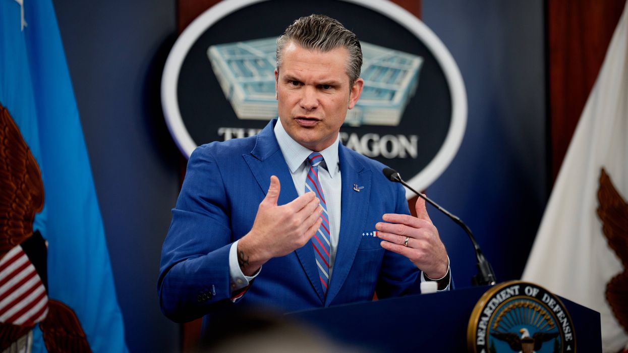 US Defense Secretary Pete Hegseth