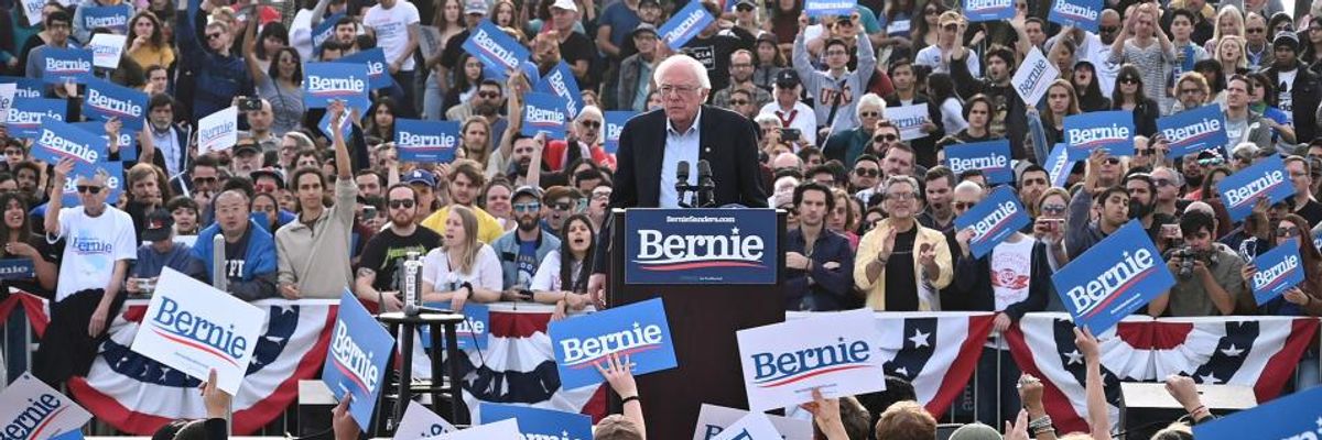 It's Corporate Media, 'Moderate' Democrats, and the Oligarchy vs. Bernie Sanders and a Movement