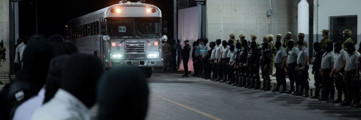 US deports over 250 alleged gang members to El Salvador's mega-prison