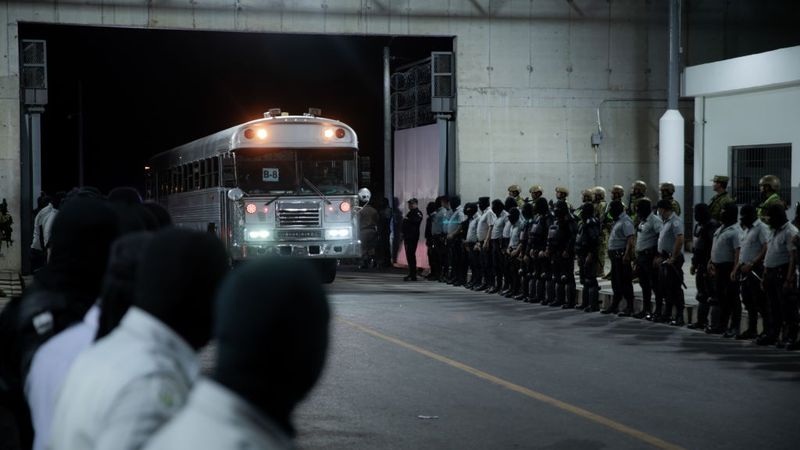 US deports over 250 alleged gang members to El Salvador's mega-prison