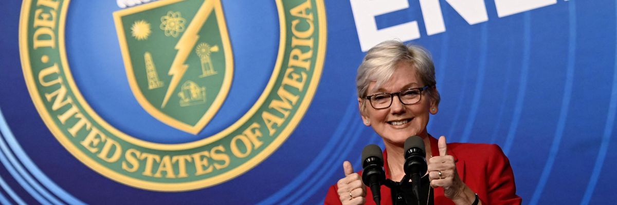 US Energy Secretary Jennifer Granholm announces a major scientific breakthrough on fusion energy