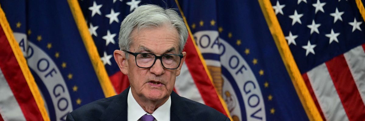 US Federal Reserve Chair Jerome Powell