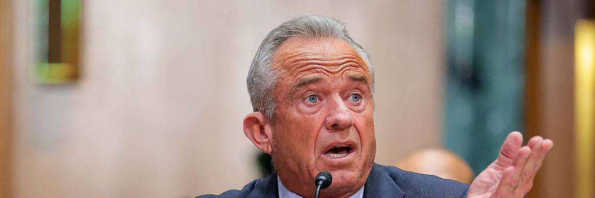 US Health and Human Services Secretary Robert F. Kennedy Jr.