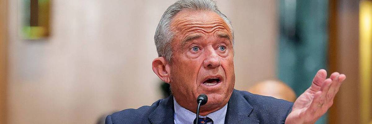 US Health and Human Services Secretary Robert F. Kennedy Jr.