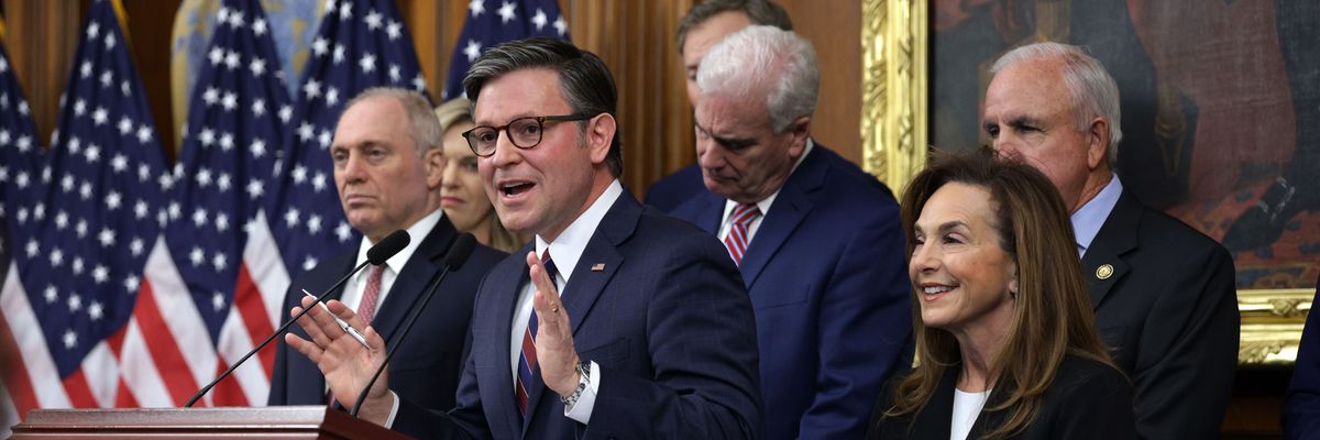 US House Speaker Mike Johnson