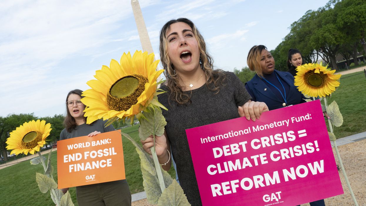 US-IMF-WORLD BANK-ECONOMY-ENVIRONMENT-DEMO