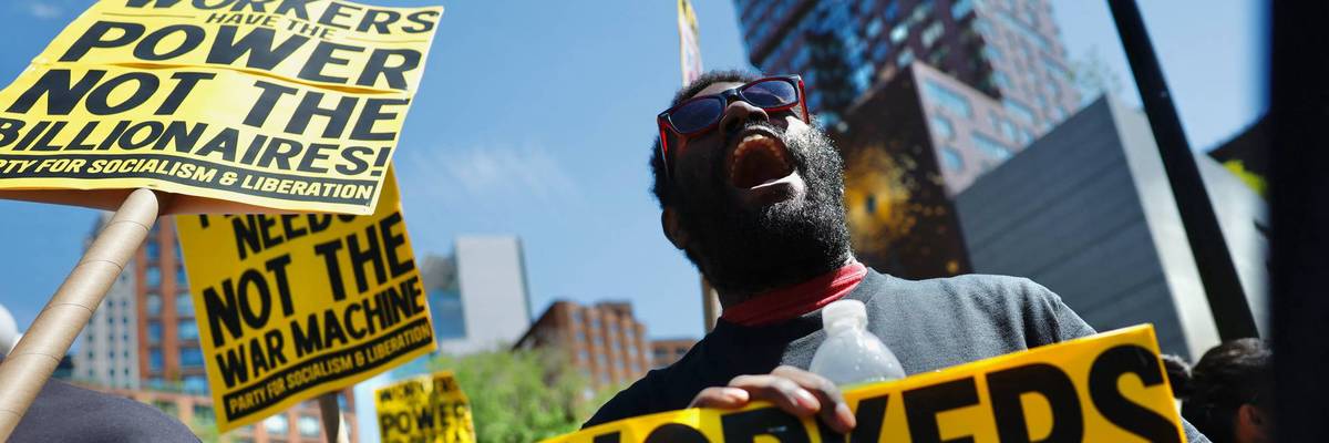 US-LABOUR-RALLY-MAY DAY