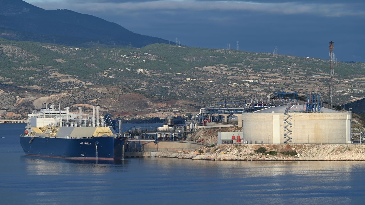 US LNG Unloaded At Revithoussa Terminal Near Athens