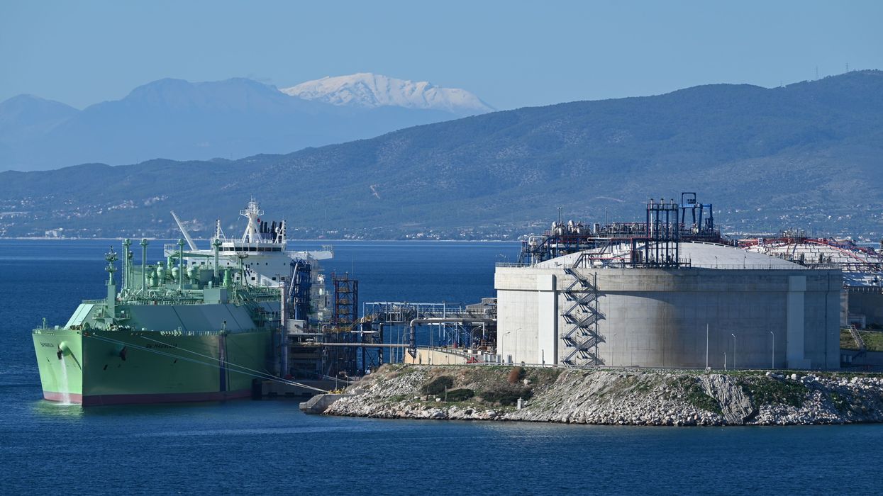 US LNG Unloaded At Revithoussa Terminal Near Athens