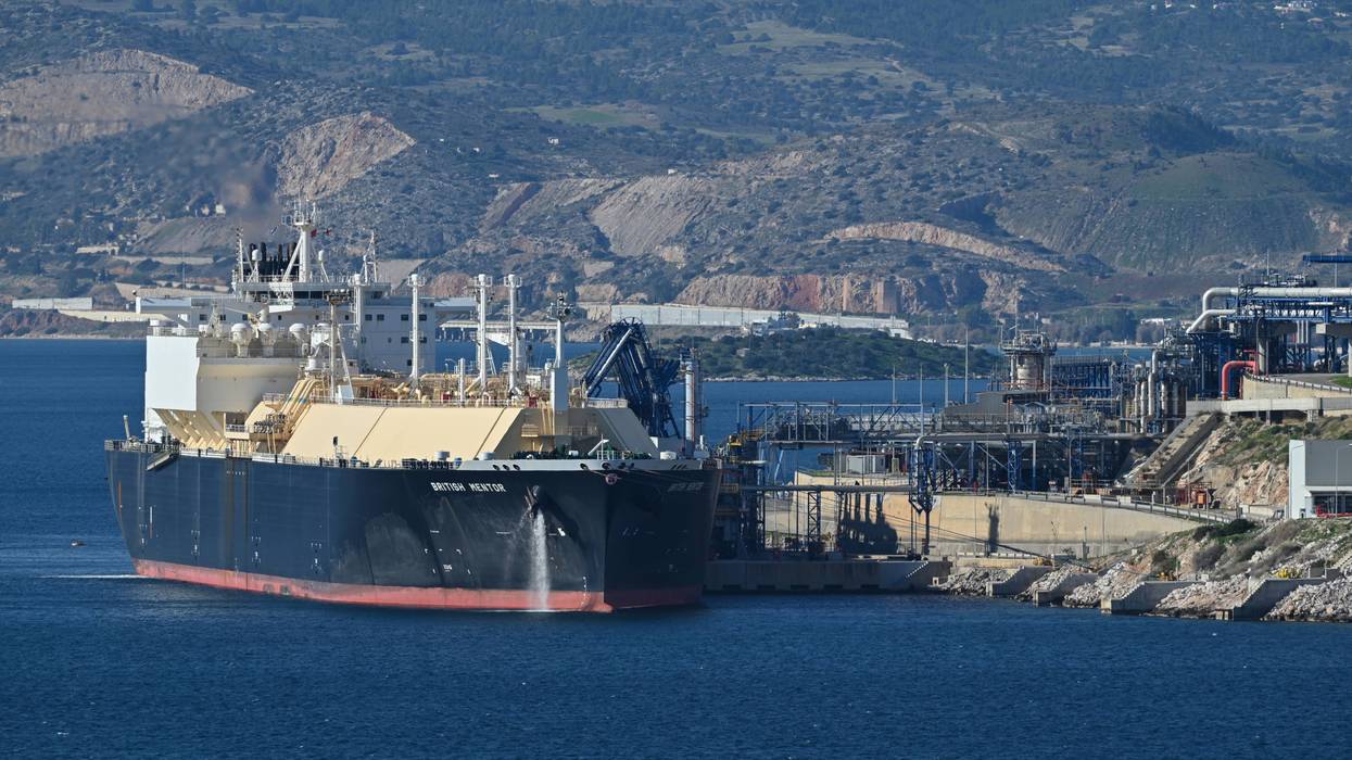 US LNG Unloaded At Revithoussa Terminal Near Athens