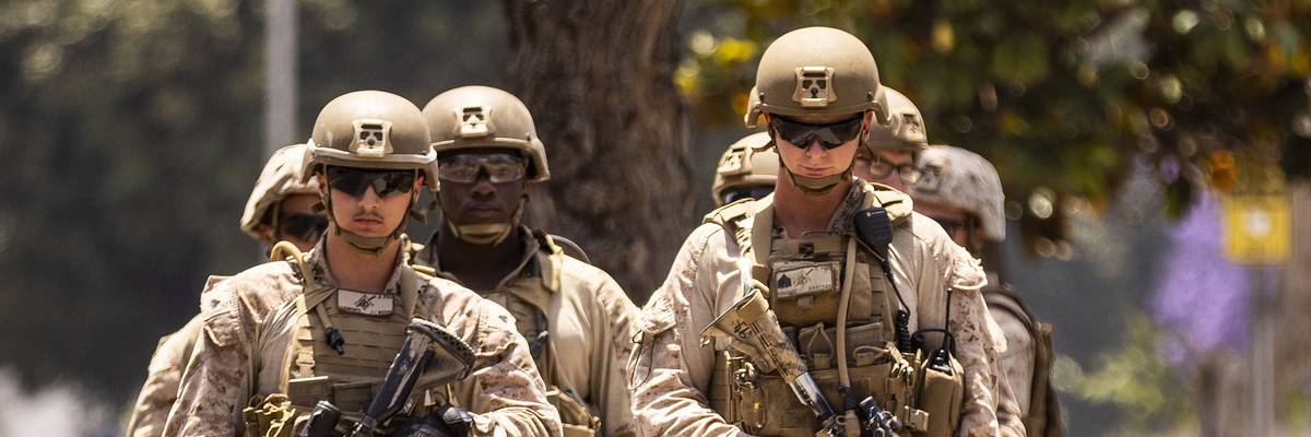 'Unlawful and Un-American': Trump Claims He Can Send 'Army, Navy, Air Force, Marines' Into US Cities