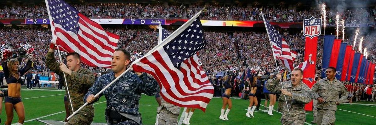 Report Highlights the Obscene Price of NFL's Paid Patriotism