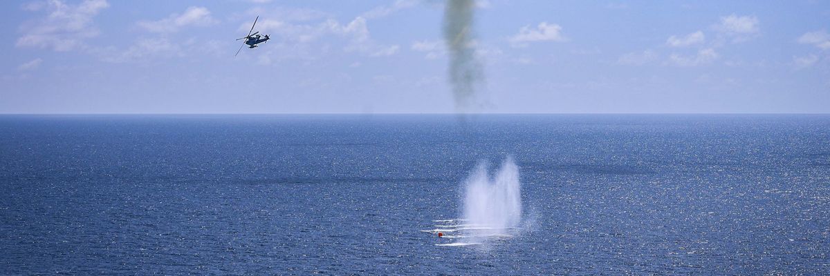 US Navy exercise in Caribbean