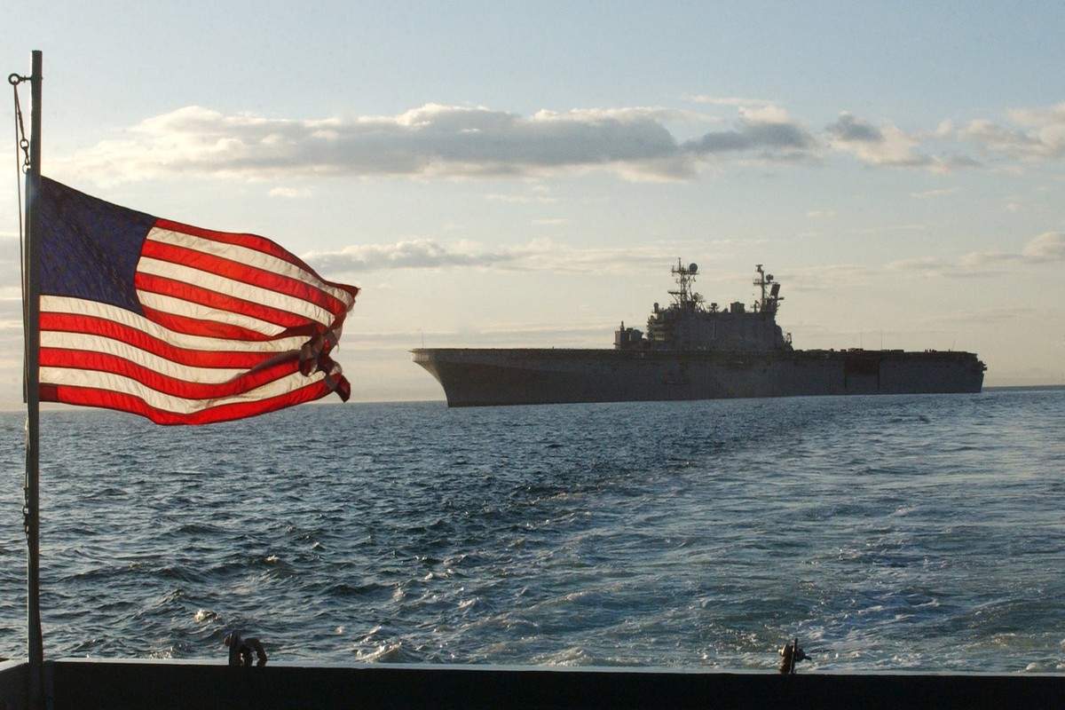 US navy vessel