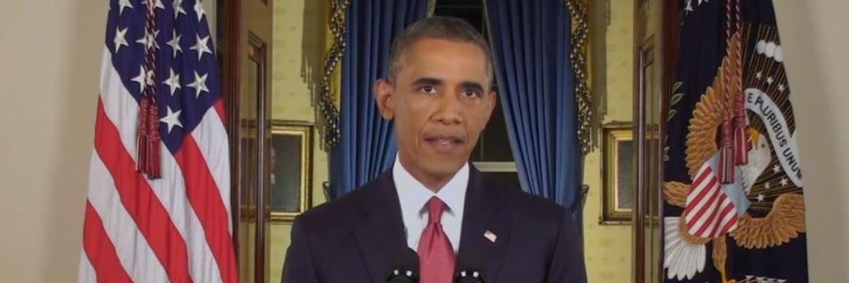 US President Barack Obama 