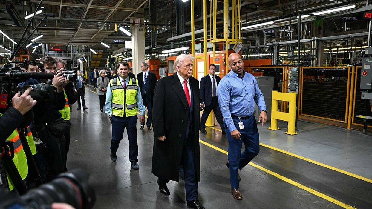 'He Believes in Freedom of Speech': UAW Stands Behind Michigan Worker Flipped Off by Trump