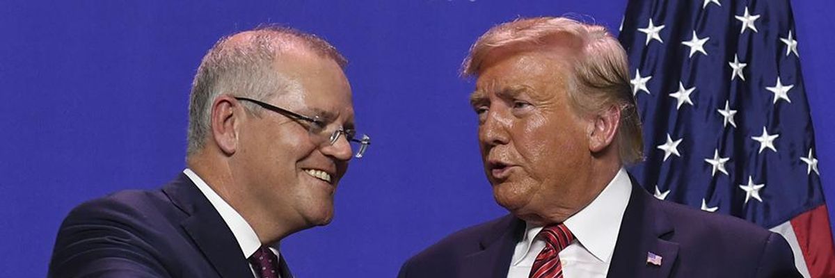 Australian PM Morrison Pledges to Outlaw Climate Boycotts