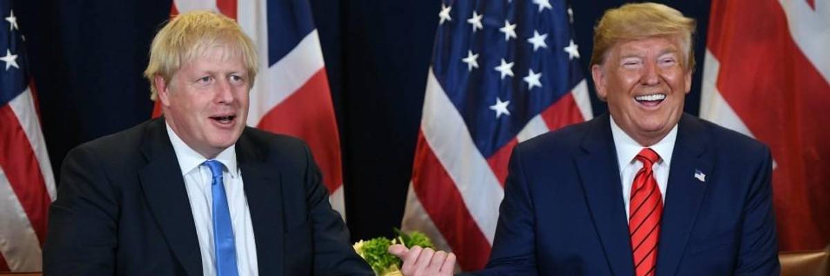 Warnings of 'Pro-Corporate Agenda' on Eve of Post-Brexit US and UK Trade Talks